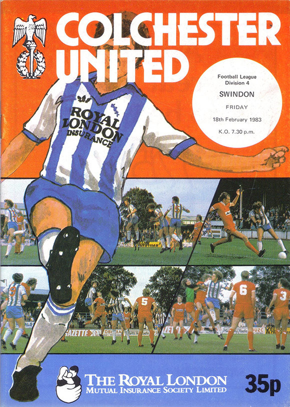 <b>Friday, February 18, 1983</b><br />vs. Colchester United (Away)